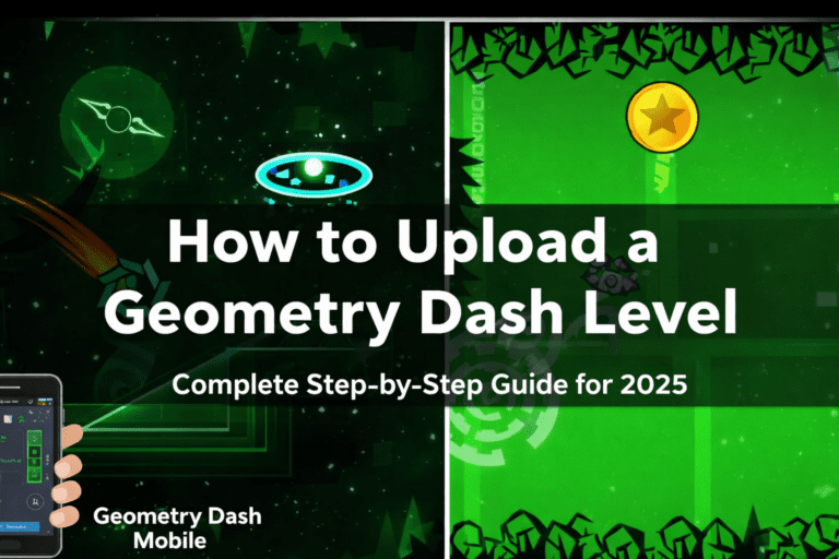 Step Dash How to Upload a Geometry Dash Level (2026) – Step-by-Step