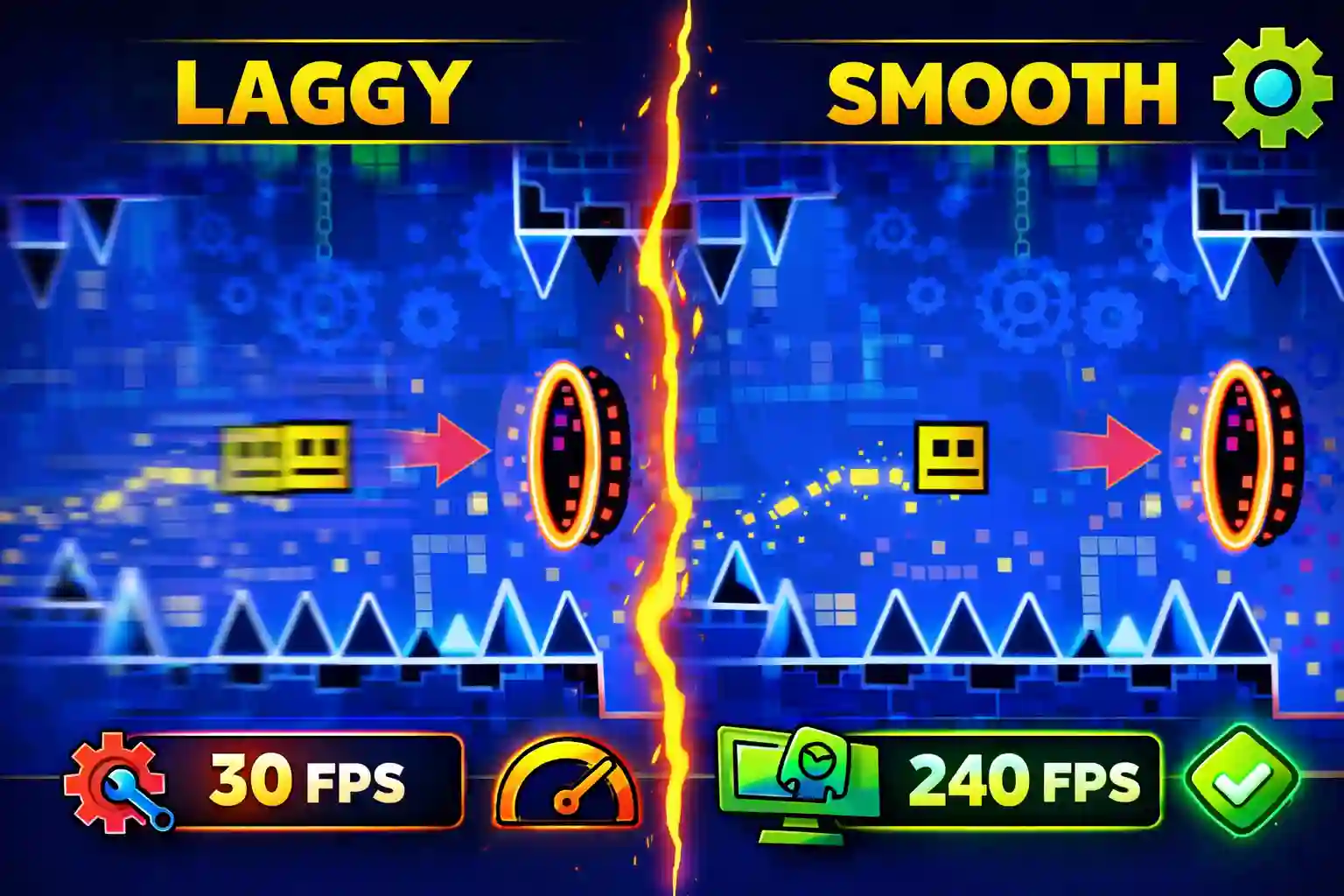 Best Geometry Dash Settings for Smooth Gameplay